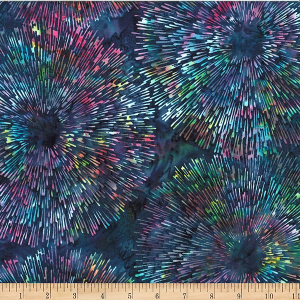 W2595-275 Marlin - Deep Jewels • Bali Batik