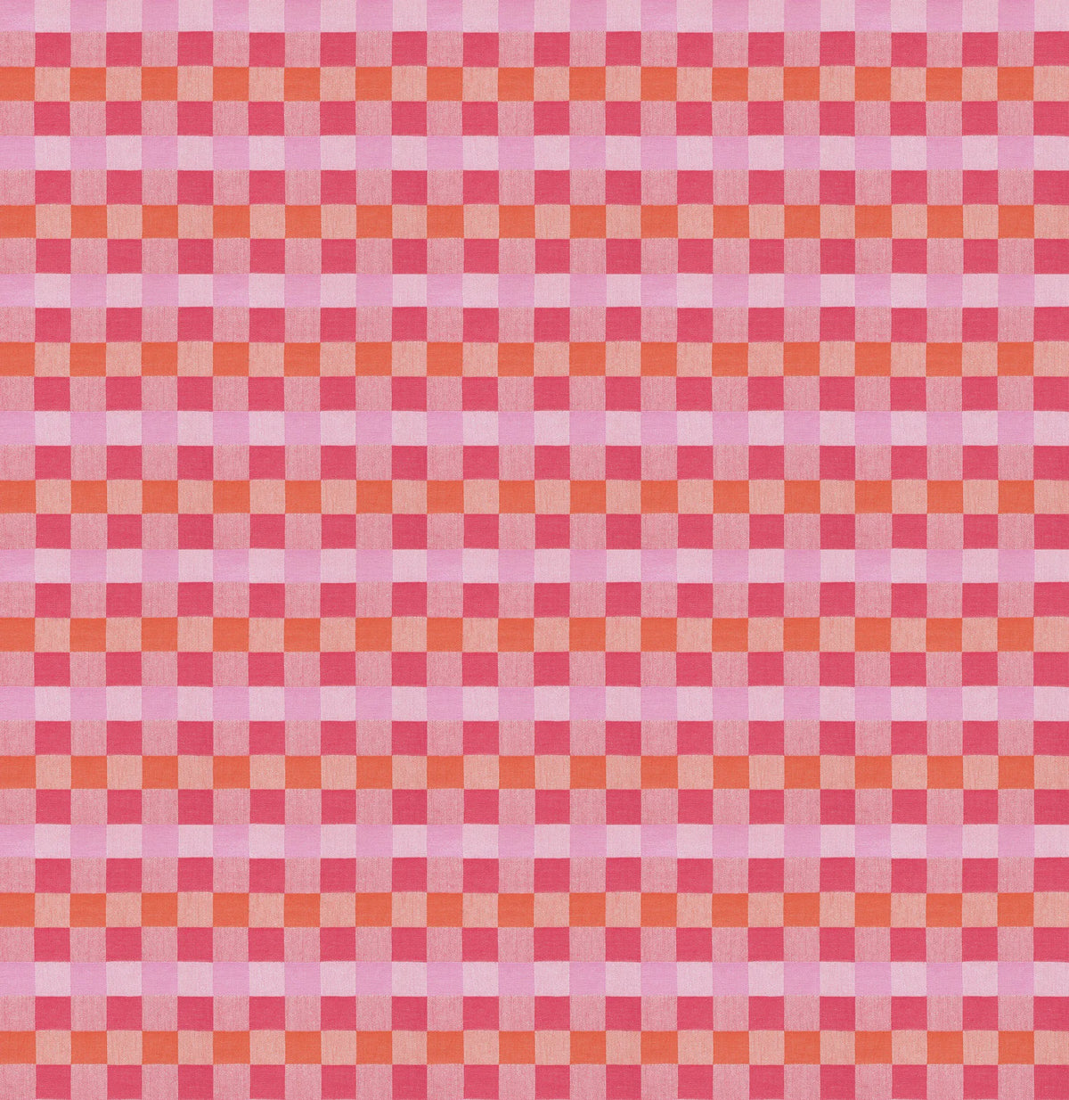 Check Mates by Anna Maria Alternate Bubblegum fabric
