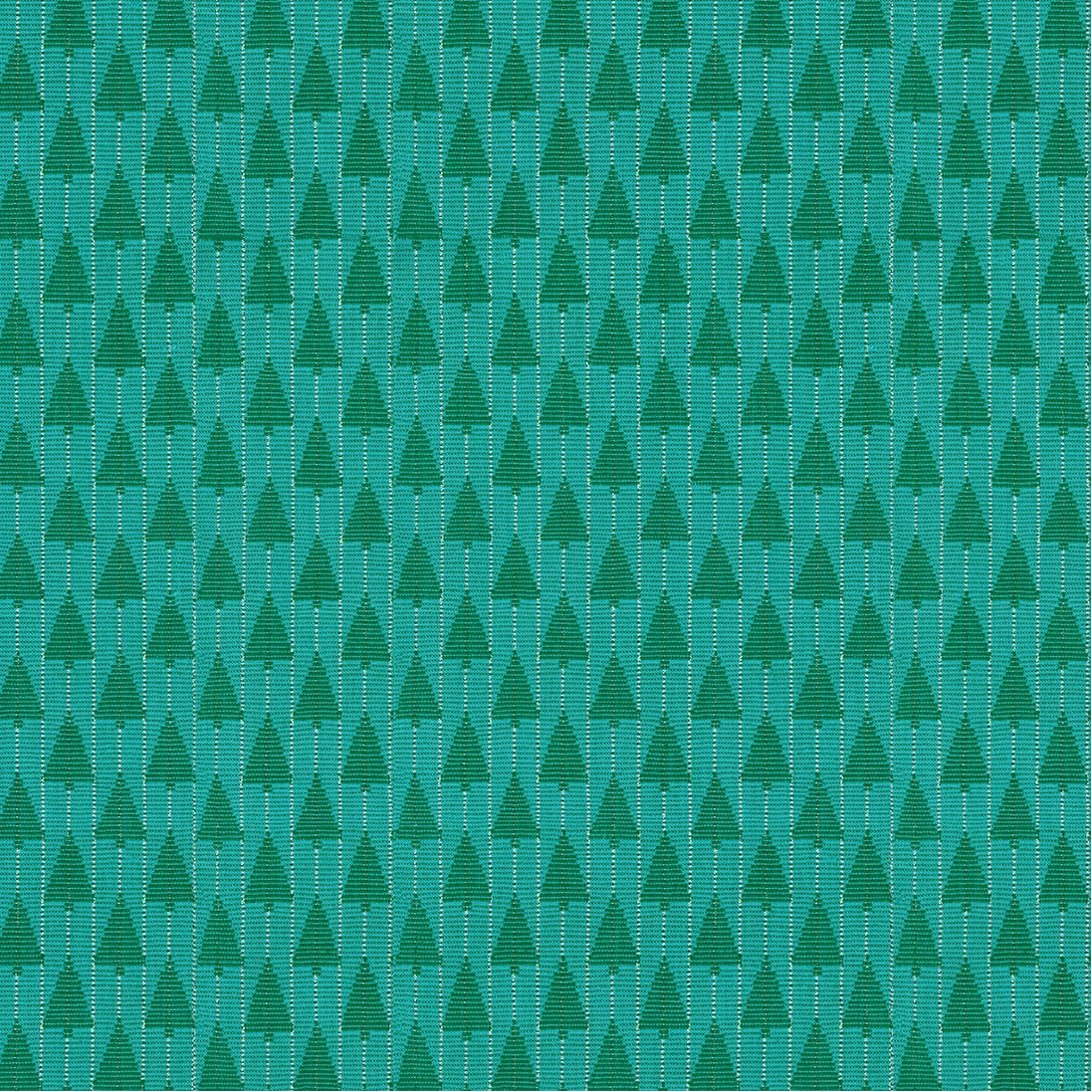 Silver Lining Wovens, Tree Farm, Turquoise