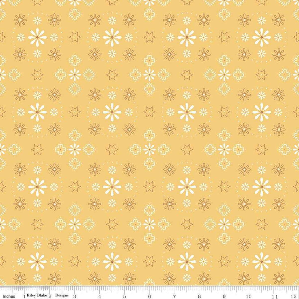 Bee Basics Wide Quilt Backing Bandana--3 Colorways