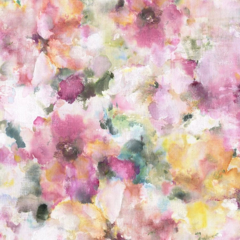 Watercolors Pink 108" Wide 3 Yard Quilt Fabric Back Pack