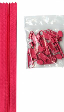 ByAnnie Zippers By The Yard 4 Yds Lipstick zipyd-250