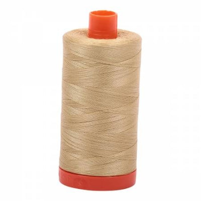Aurifil 50 Wt Very Light Brass a1050 2915