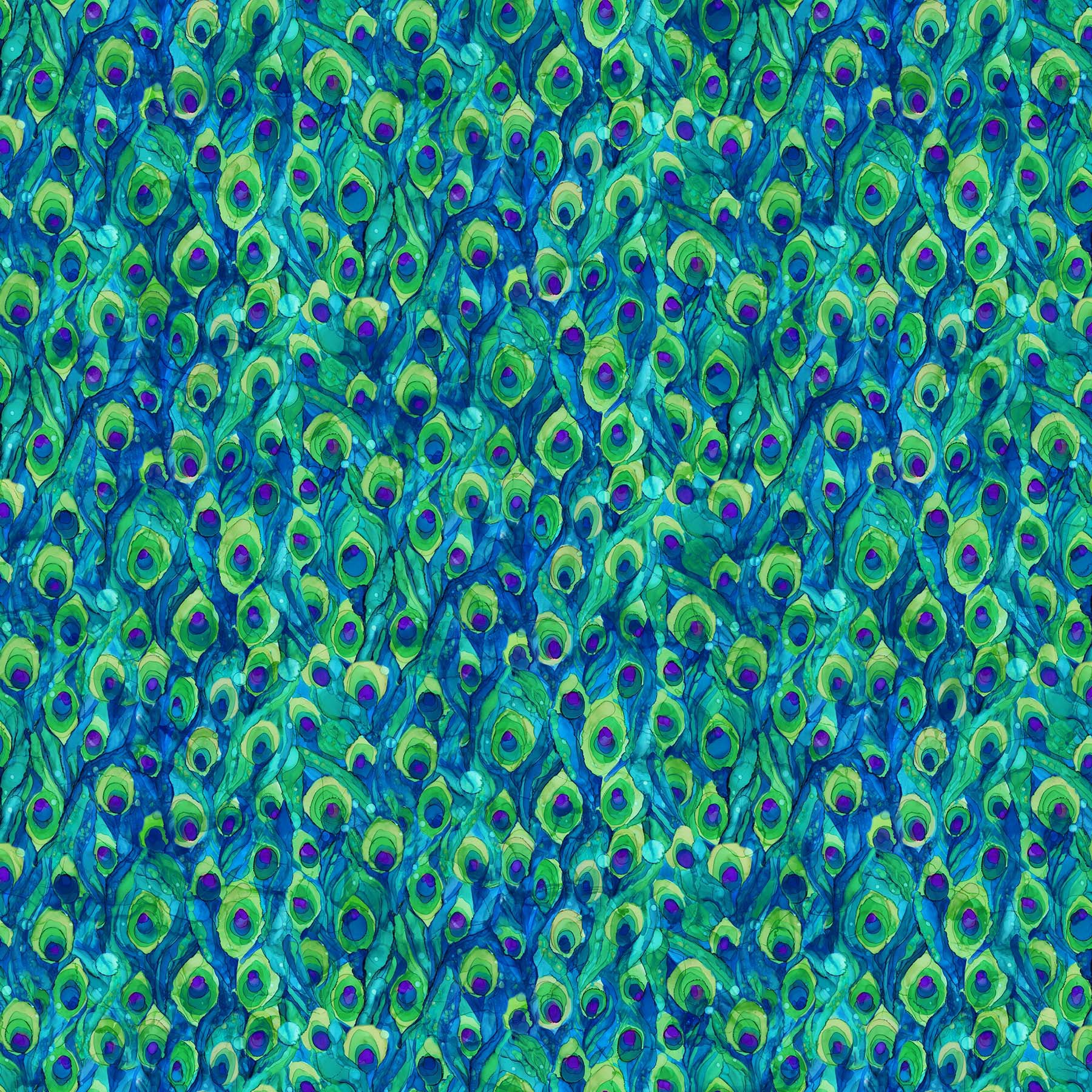 Allure DP26702-46 Indigo Multi Small Feather