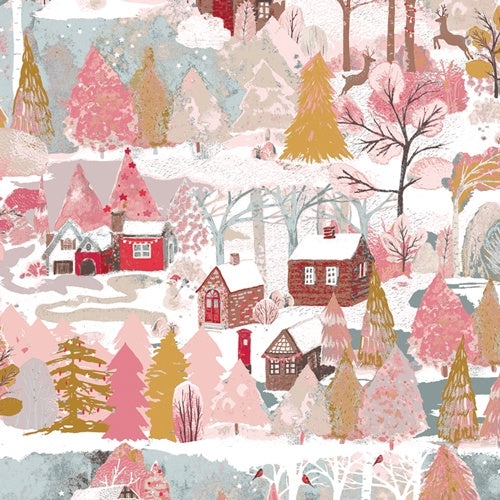 Christmas Village fabric | Adventale collection ADV25900