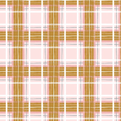 Jingle Plaid fabric | Adventale collection ADV25910