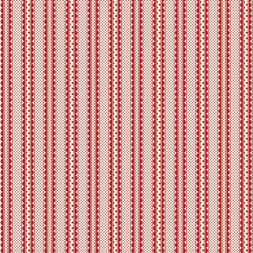Legacy Stripe Cherry | Art Gallery Fabrics