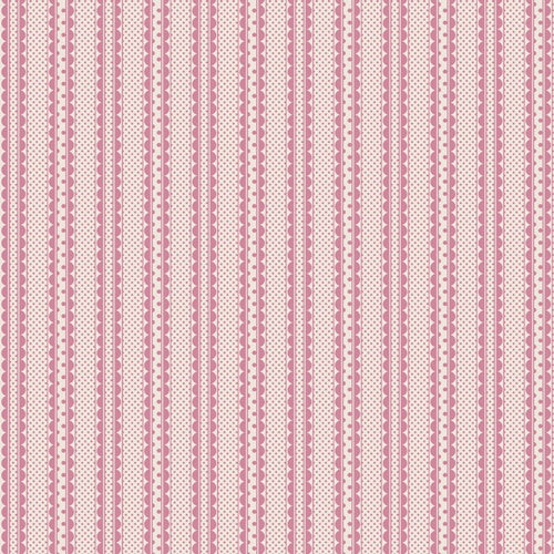 Legacy Stripe Rose | Art Gallery Fabrics