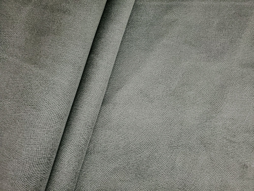Bailey Charcoal Velvet Upholstery Fabric
