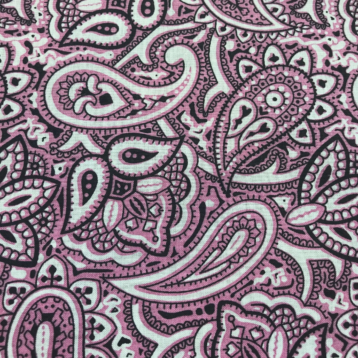 Cotton Bandana Print - Style #2 - Pink