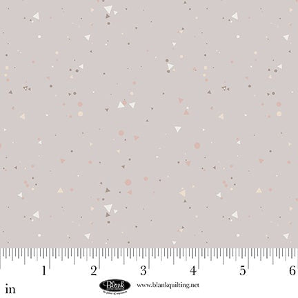 Triangles & Specks Gray fabric 4350-92 Gray | Sugar Dreams fabric collection