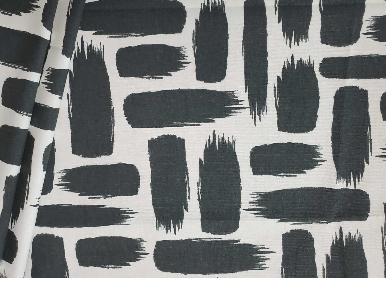 Richloom Brazen Charcoal Cotton Drapery Fabric (Discontinued)