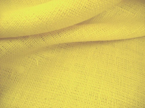 Burlap Jute Fabric - Yellow