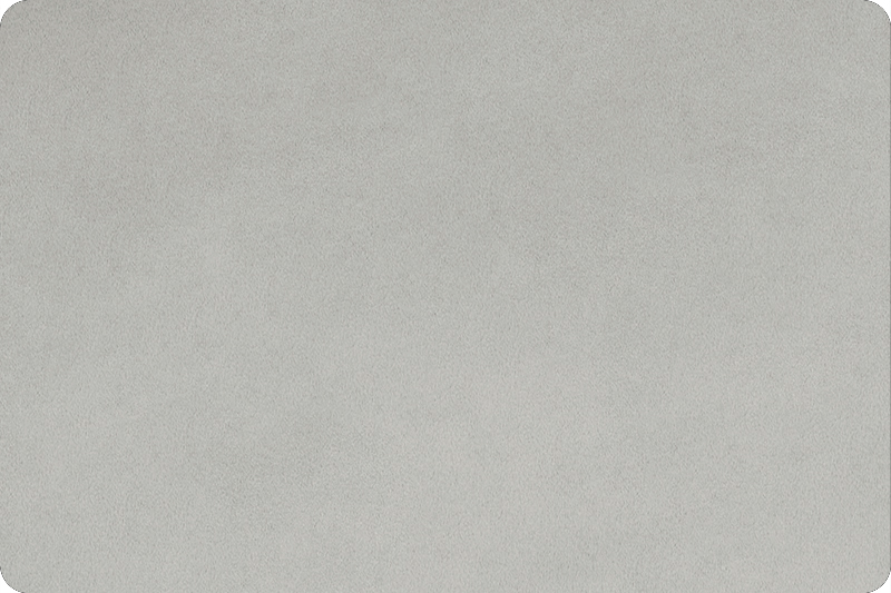SOLID CUDDLE 3 - Extra Wide Minky: SILVER (1 yd.) by Shannon Fabrics