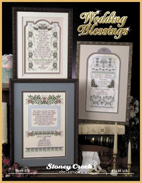 Wedding Blessings Book 372 - Cross Stitch Chart