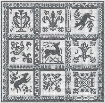 Carrelage - Cross Stitch Chart