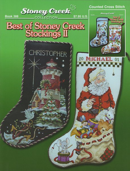 Best of Stoney Creek Stockings II Book 388 - Cross Stitch Chart