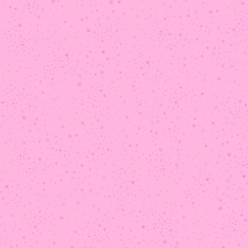 Chicken Scratch Pink fabric - Charisma Horton