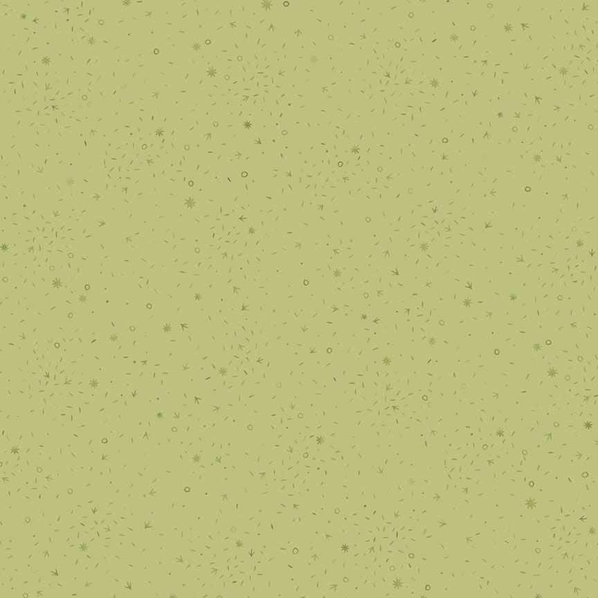 Chicken Scratch Sage fabric - Charisma Horton