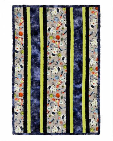BLAST OFF - FABULOUS 5 - CUDDLE KIT, 38"X 58"