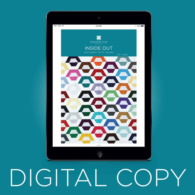 Digital Download - Inside Out Quilt Pattern by Missouri Star by Missouri Star Quilt Co.
