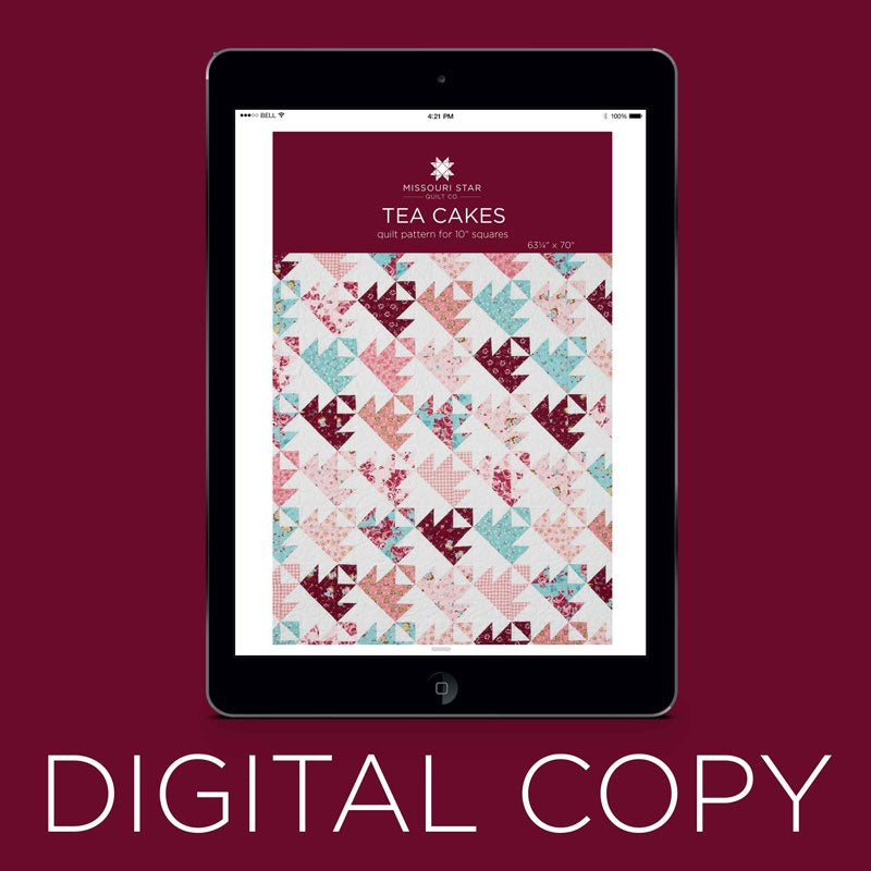 Digital Download - Tea Cakes Quilt Pattern by Missouri Star by Missouri Star Quilt Co.