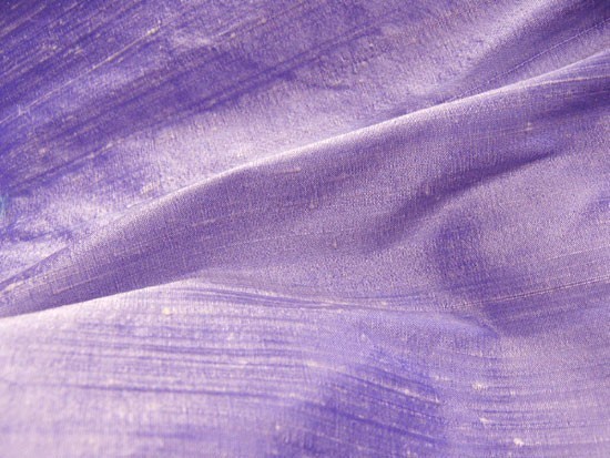 Silk Dupioni Fabric - Lavender