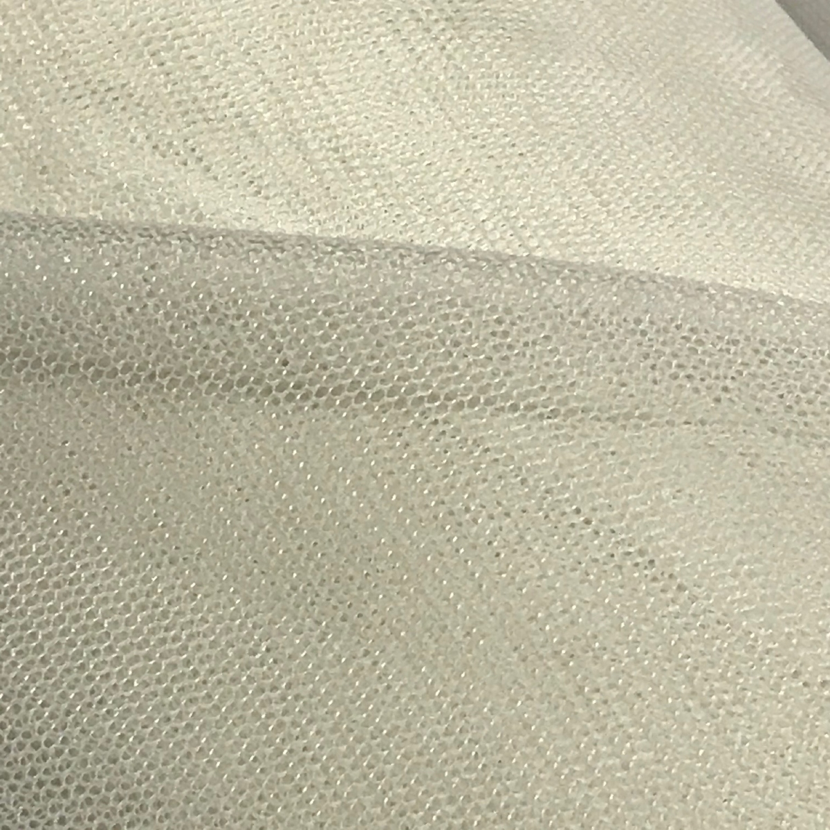 Superfine English Net - Ivory Netting Fabric