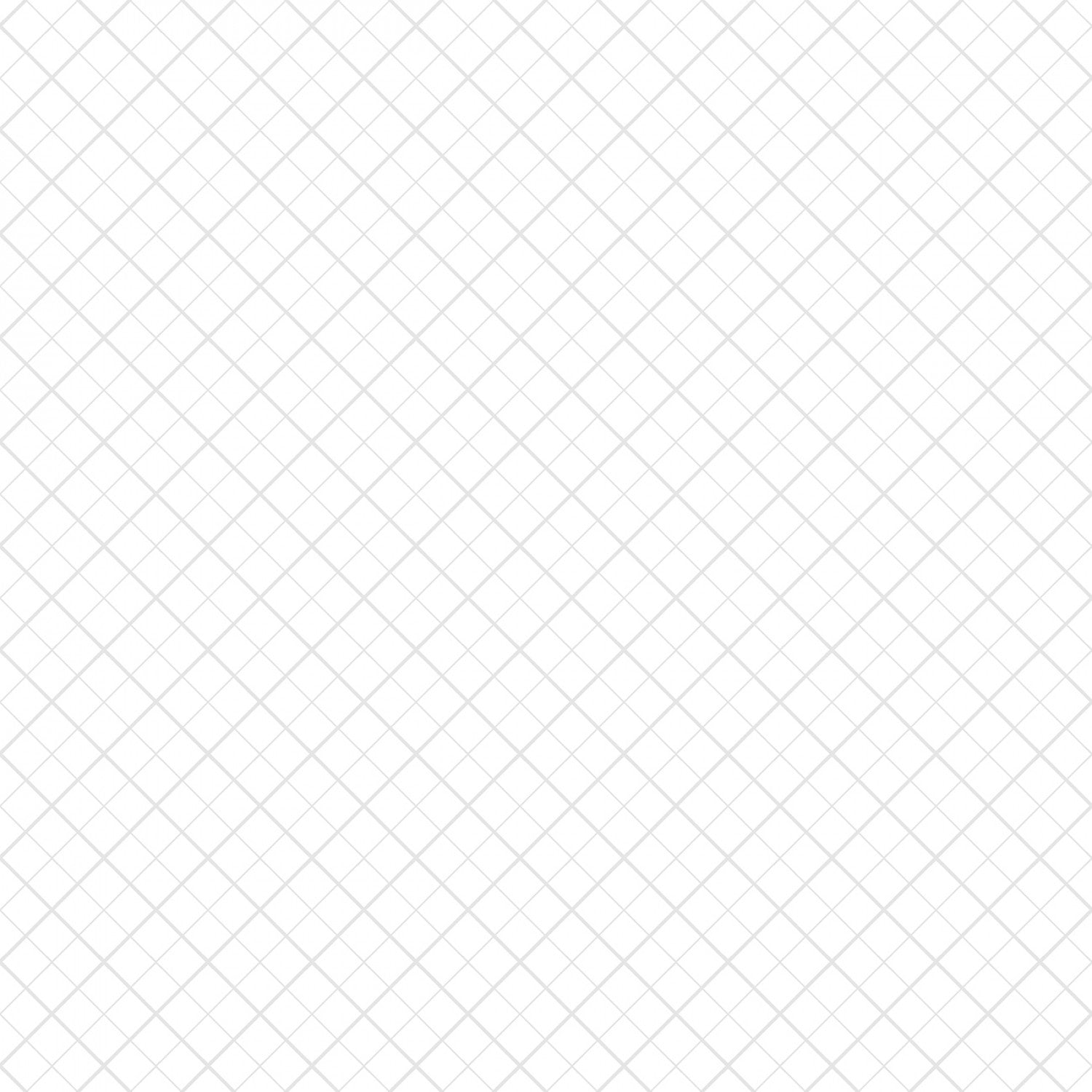 Essentials Cotton Clouds 1817 39141 100 Trellis White-on-White - Fat Quarter