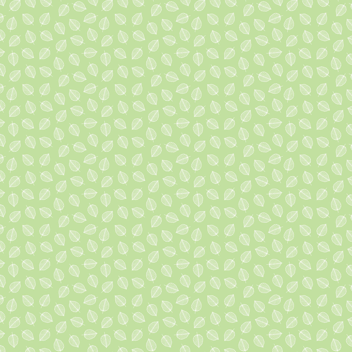 Florescence Leaves Green fabric | Pippa Shaw