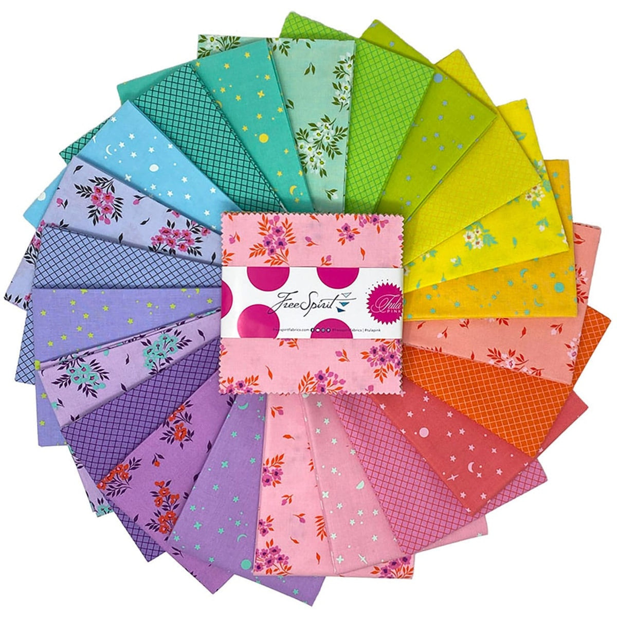 Full Moon Forest II 5in Charm Pack 42pcs precut fabric