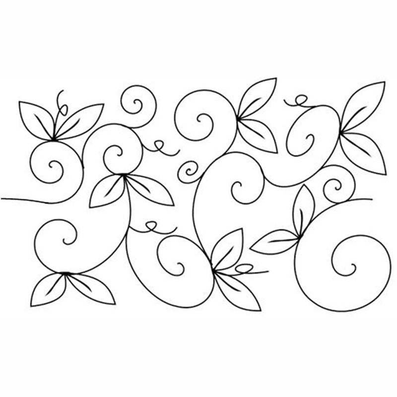 Full Line Stencil - Whimsical Garden forHancy Creations Inc.