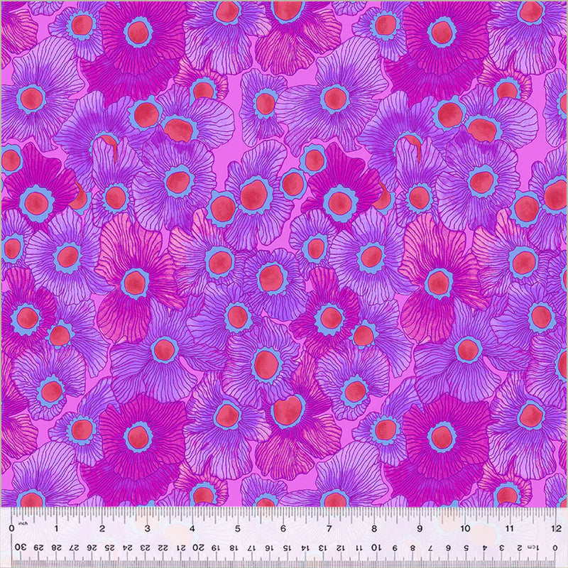 Goodness Gracious! Back in the Day Purple fabric yardage