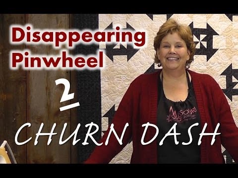 Digital Download - Disappearing Pinwheel Churn Dash Quilt Pattern by Missouri Star by Missouri Star Quilt Co.