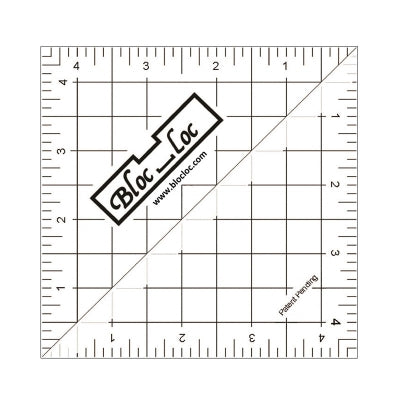 Bloc-Loc Half Square Triangle Ruler 4.5 inch hst45