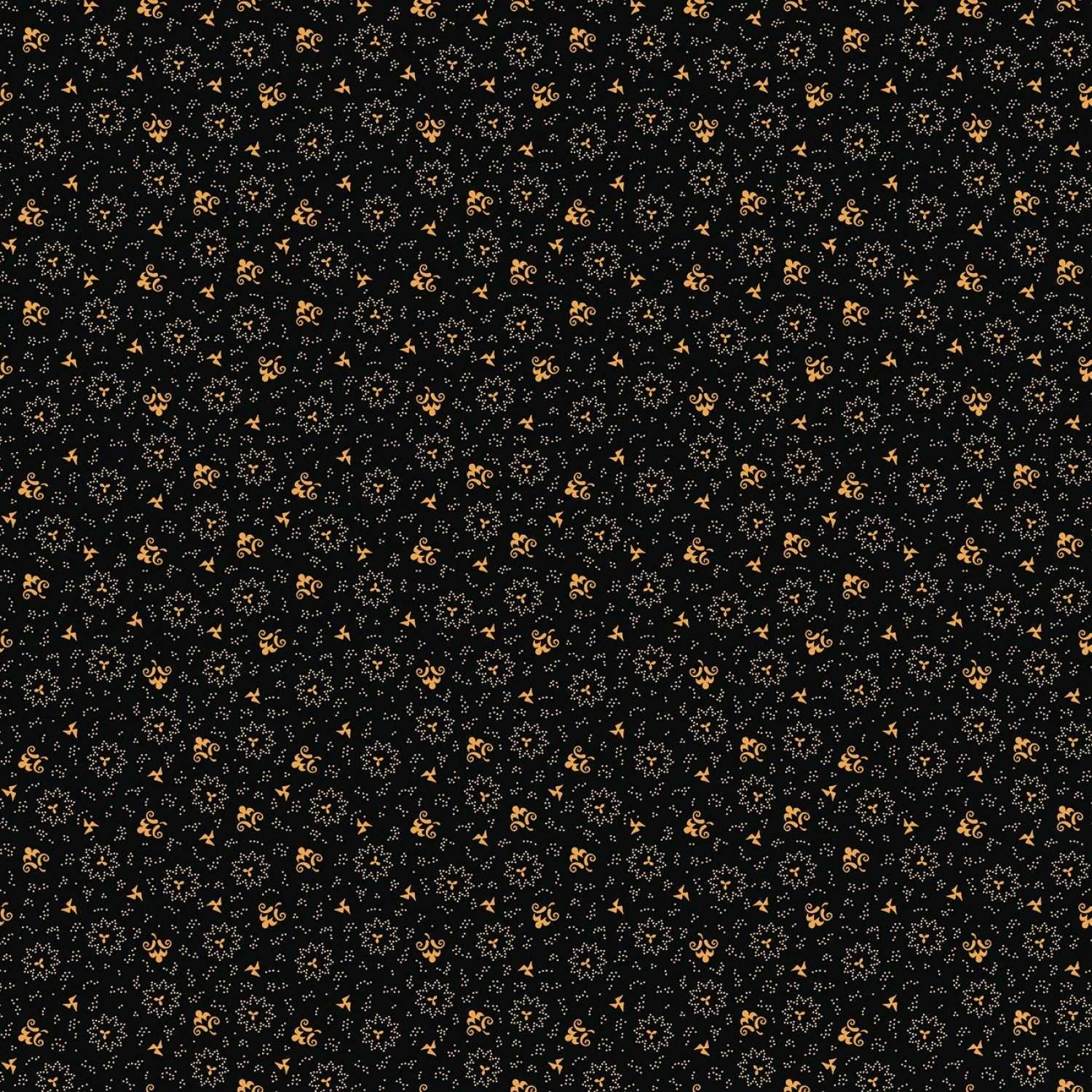 Bountiful Autumn by Stacy West Autumn Burst Black # C10852R-BLAC