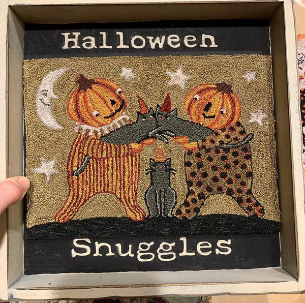 Halloween Snuggles, by Teresa Kogut Punch needle pattern