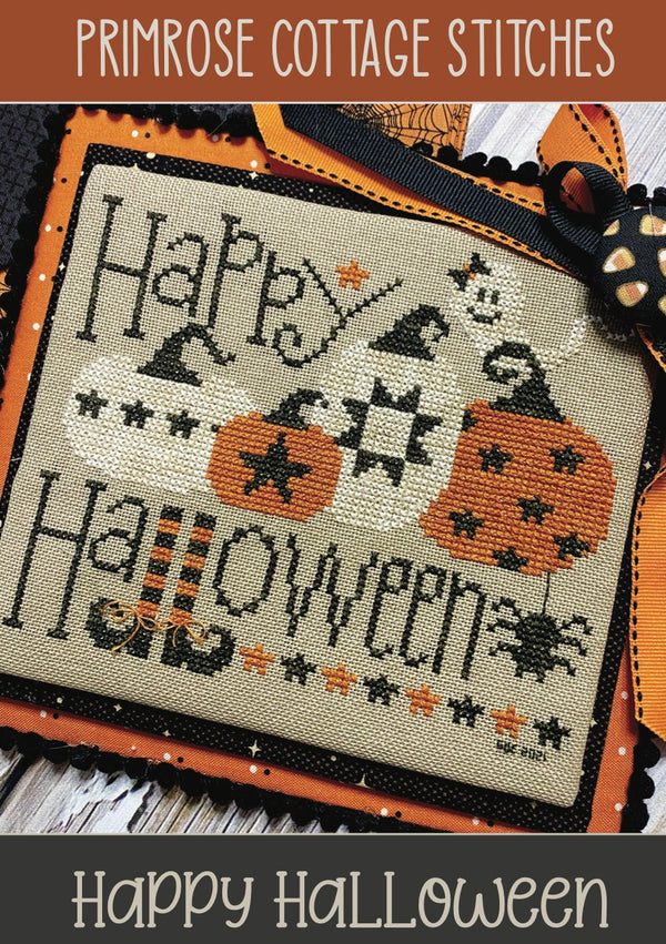 Happy Halloween Cross Stitch Pattern - PDF Pattern