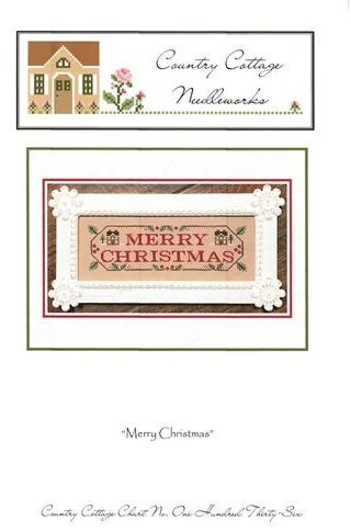 Merry Christmas - Country Cottage Needleworks