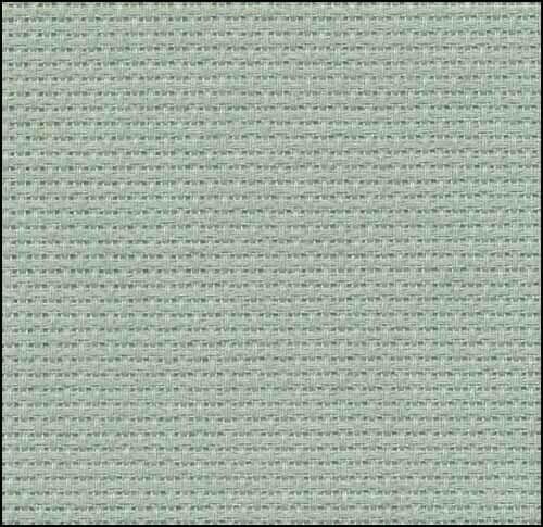 18 Count Celadon Aida – Zweigart Cross Stitch Fabric – More Information in Description