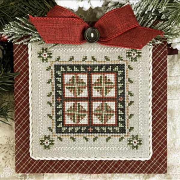 Log Cabin 5: Log Cabin Quilt by Little House Needleworks - PAPER Pattern