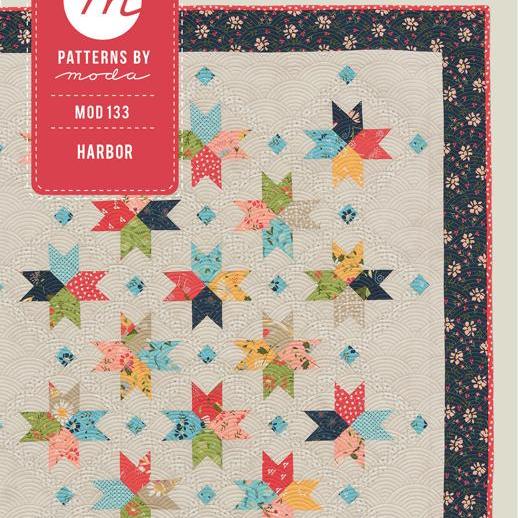 LAST CALL Harbor Quilt Pattern, Moda MOD133