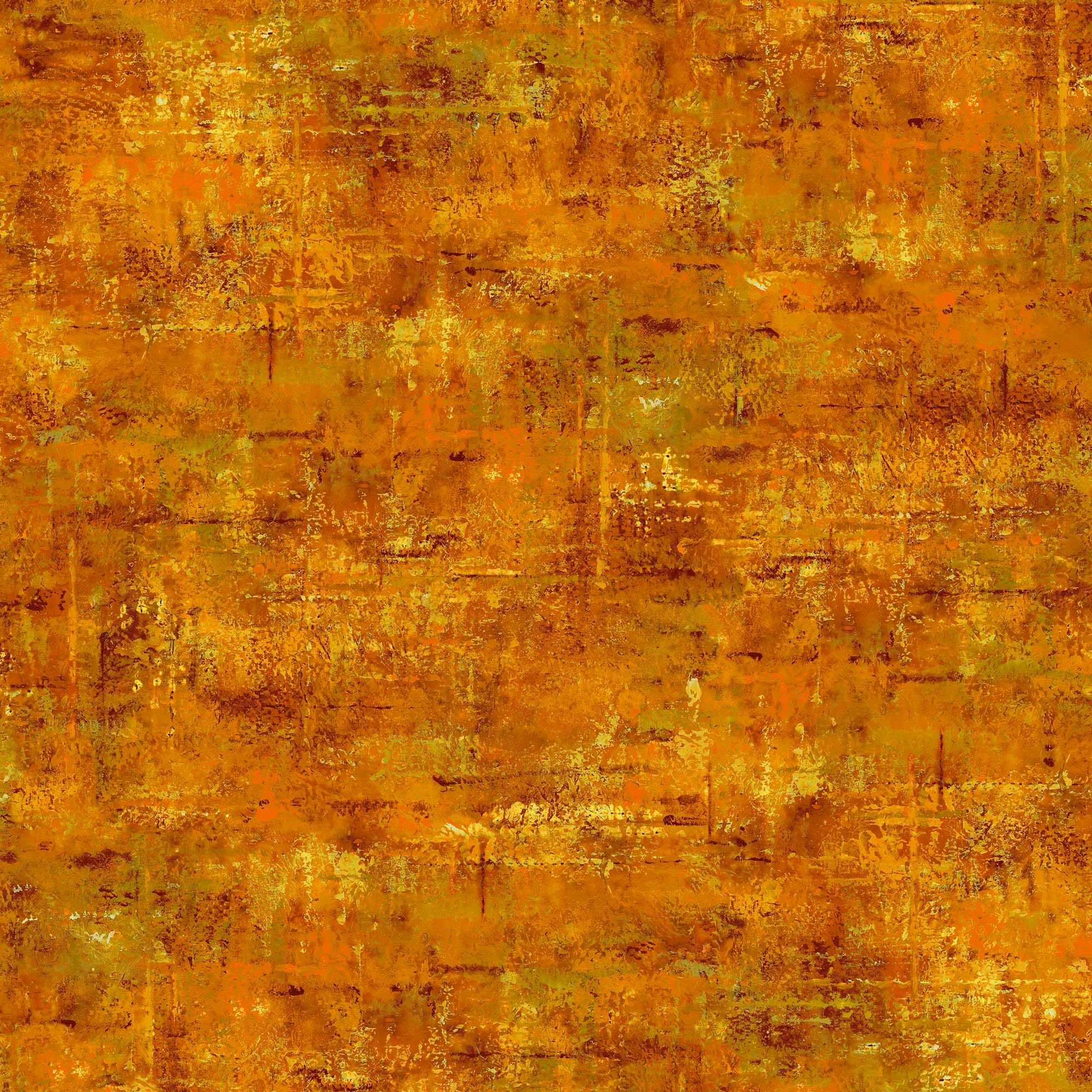 SALE Vibe Mottled Blender 30663 Amber SA - QT Fabrics - Textured Splotched Spotted -Quilting Cotton Fabric
