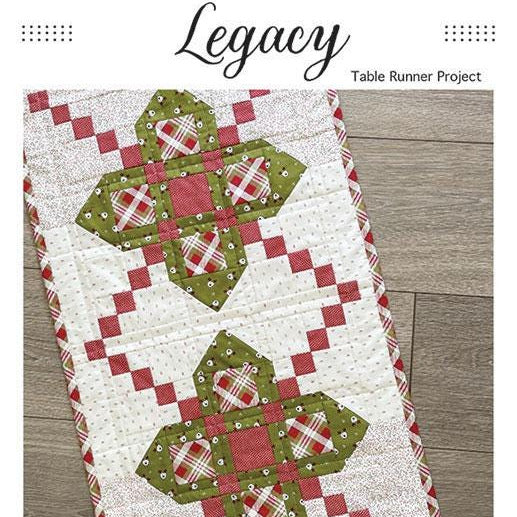 Legacy Table Runner Quilt Pattern, Branch and Blume BNB2420