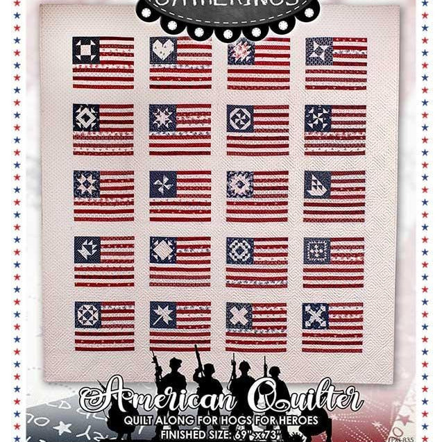 American Quilter Quilt Pattern, Primitive Gatherings PRI835