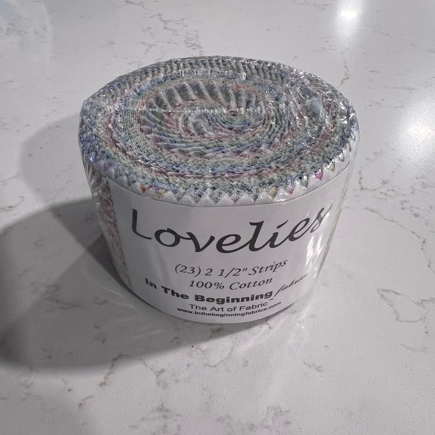 Lovelies 2.5" JUNIOR Strip Roll, In the Beginning Fabrics ST-IBFLOV-Sr