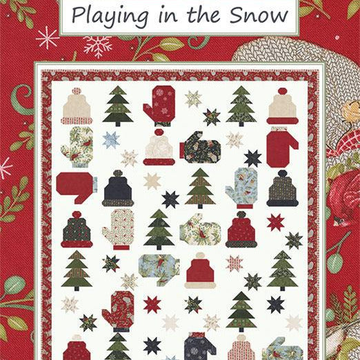 Playing in the Snow Quilt Pattern, Coach House Designs CHD2544