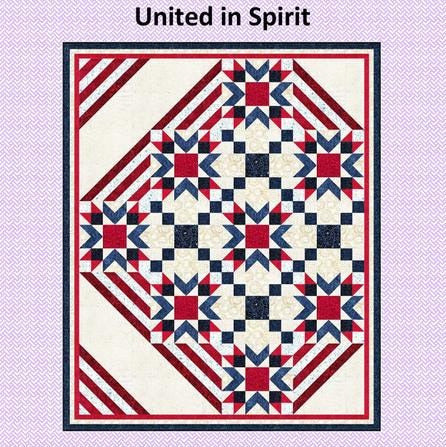 United in Spirit Quilt Pattern, Tourmaline and Thyme TTQ588