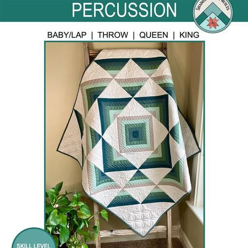 Percussion Quilt Pattern, Shadow Valley Quilts SHV006
