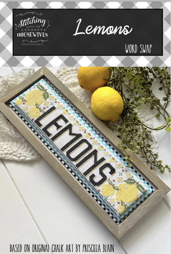 Lemons by Stitching with the Housewives - Paper Pattern